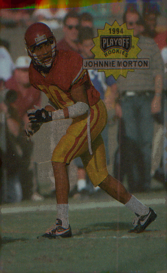 Football 1994 Playoff #301 Johnnie Morton RC RC