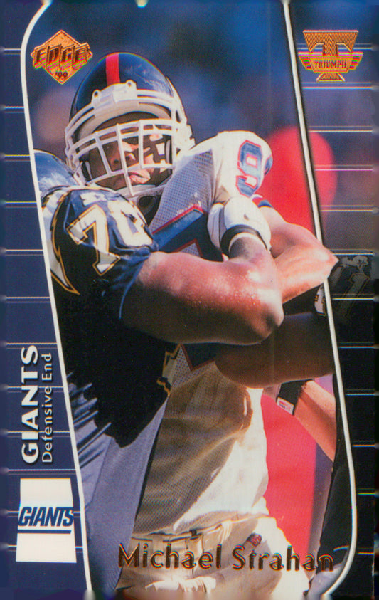 Football 1999 Collector's Edge Triumph #T94 Michael Strahan