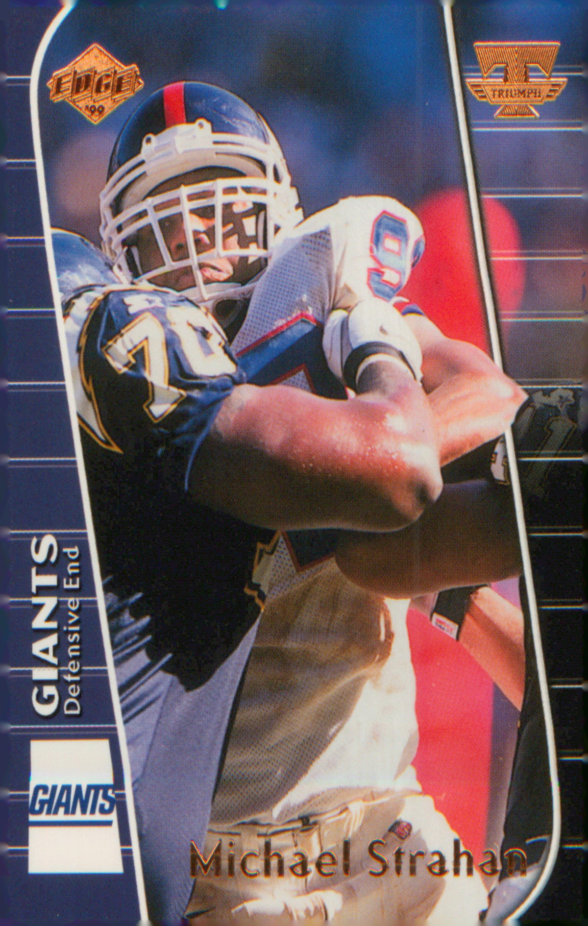 1999 Collector's Edge Triumph #T94 Michael Strahan