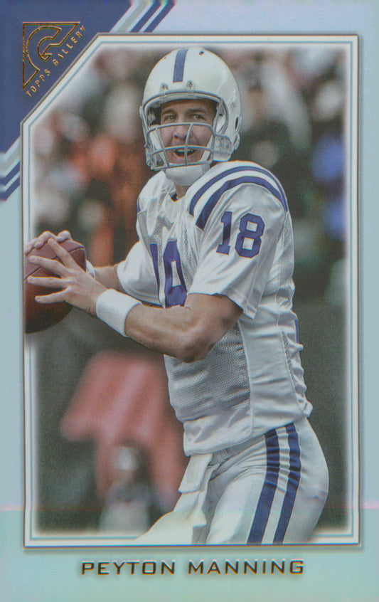 2023 Topps Composite Heritage/Gallery Rainbow Foilboard #382 Peyton Manning