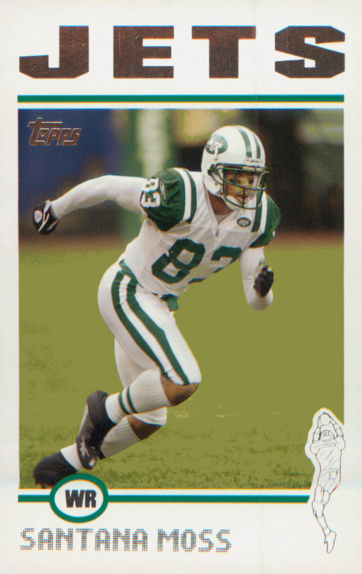 Football 2004 Topps #165 Santana Moss