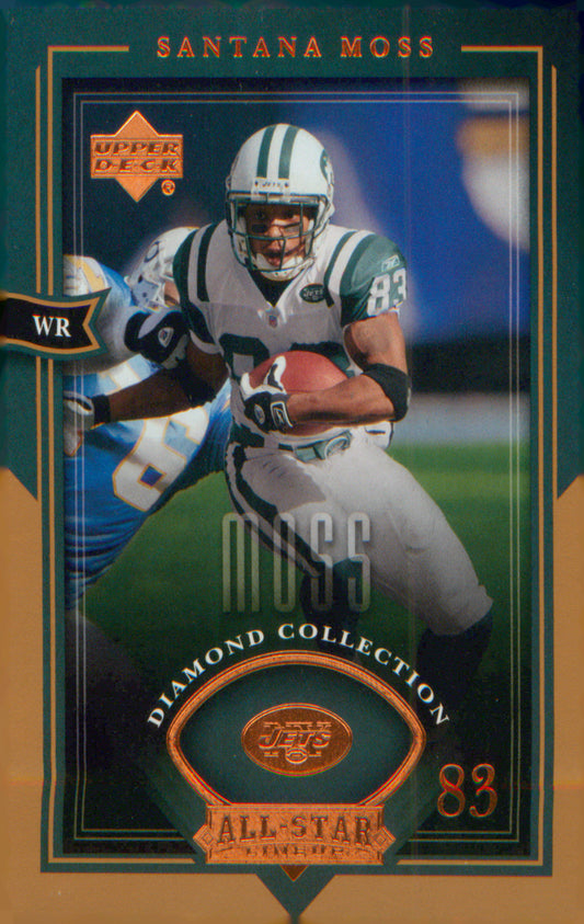 Football 2004 Upper Deck Diamond Collection All-Star Lineup #43 Santana Moss