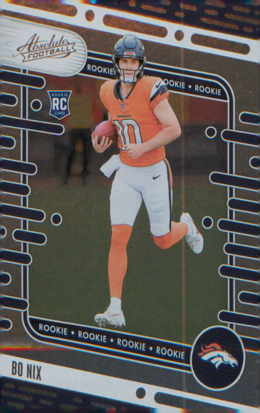 Football 2024 Panini Absolute Retail #112 Bo Nix RC RC
