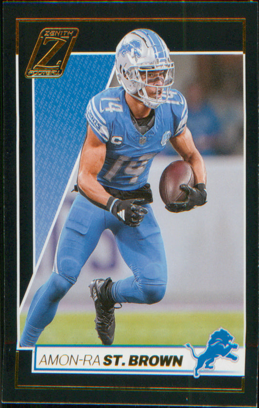 Football 2024 Panini Zenith Retail #33 Amon-Ra St. Brown