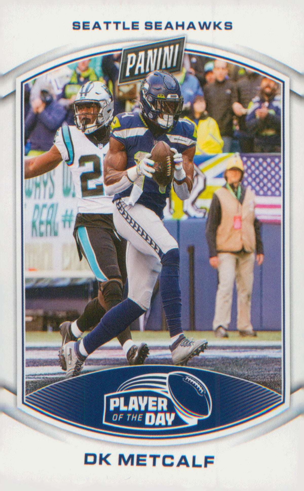 Football 2023 Panini NFL Player of the Day #45 DK Metcalf