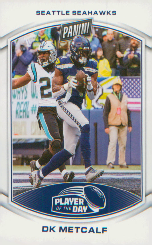 Football 2023 Panini NFL Player of the Day #45 DK Metcalf