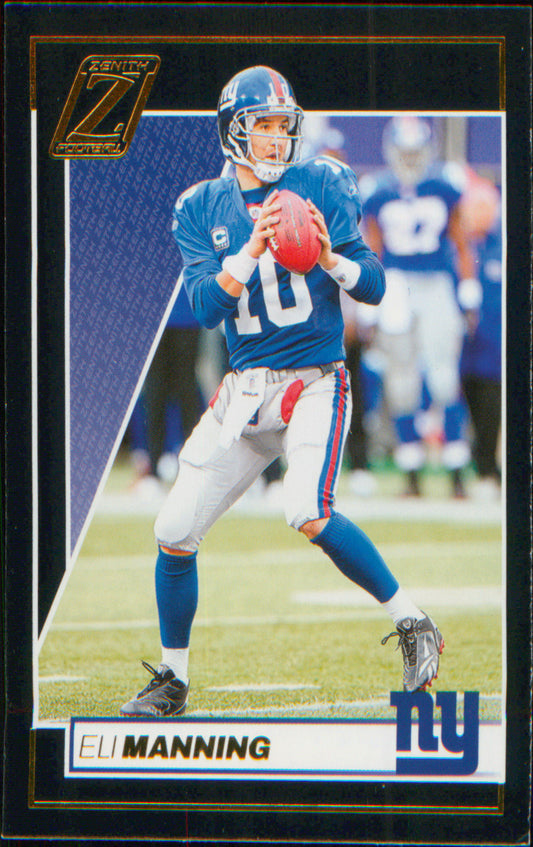 Football 2024 Panini Zenith #74 Eli Manning