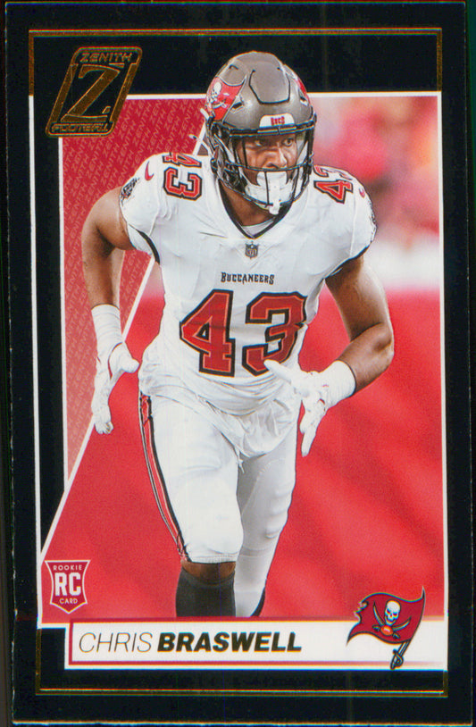 Football 2024 Panini Zenith #120 Chris Braswell RC RC