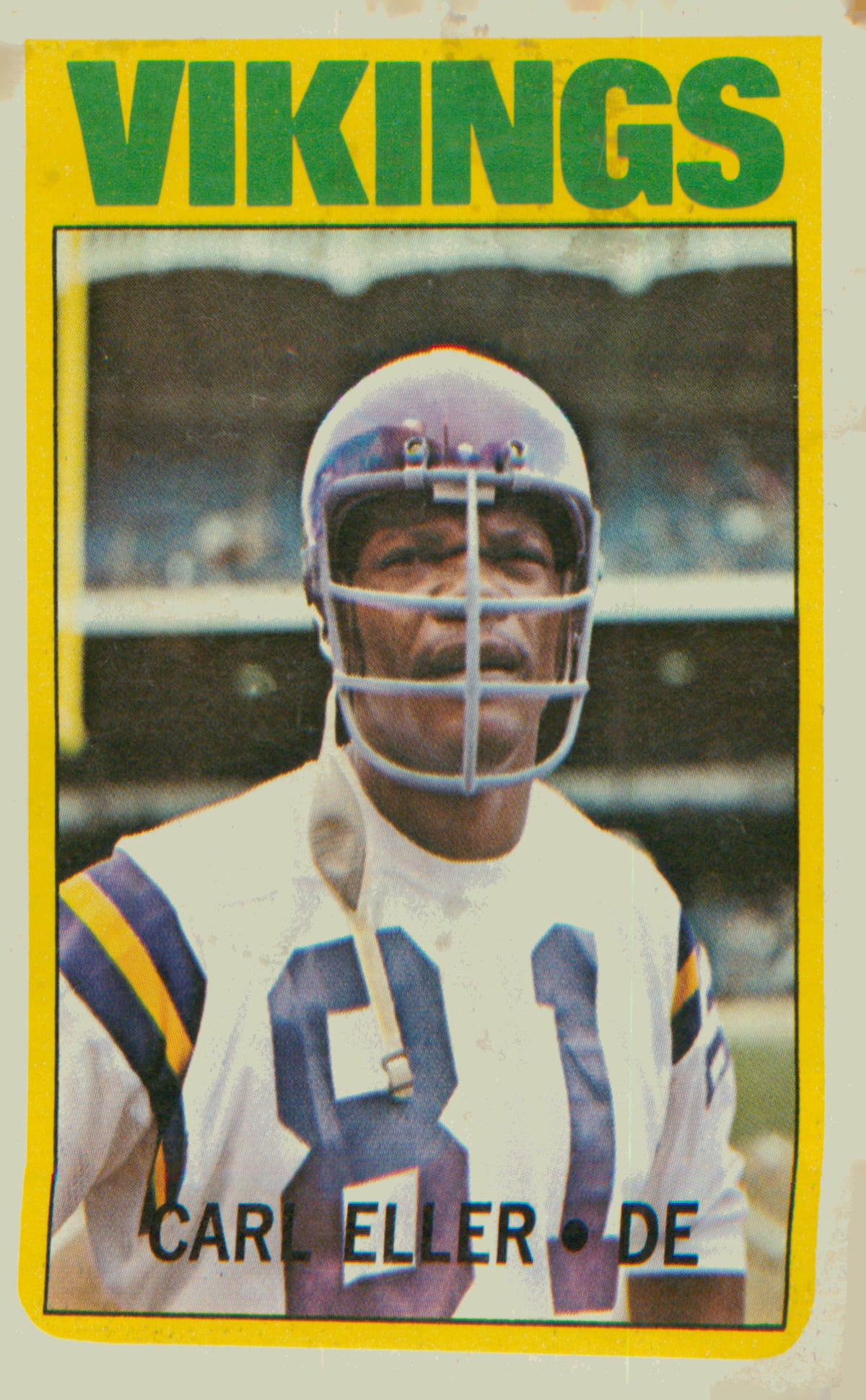 Football 1972 Topps #20 Carl Eller