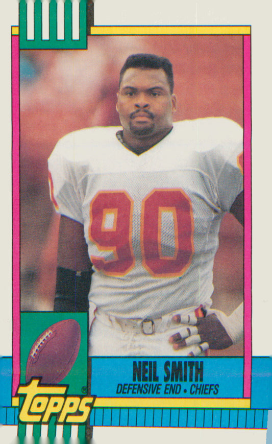 Football 1990 Topps #263b Neil Smith