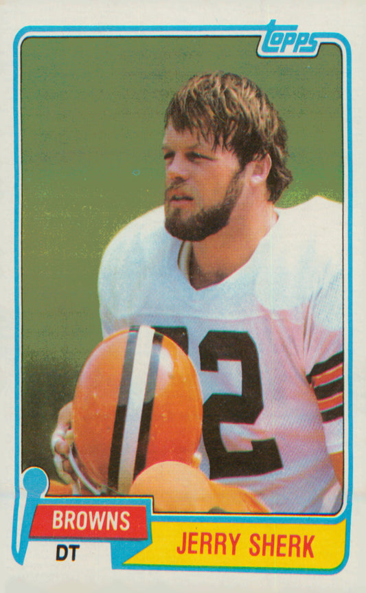 Football 1981 Topps #149 Jerry Sherk