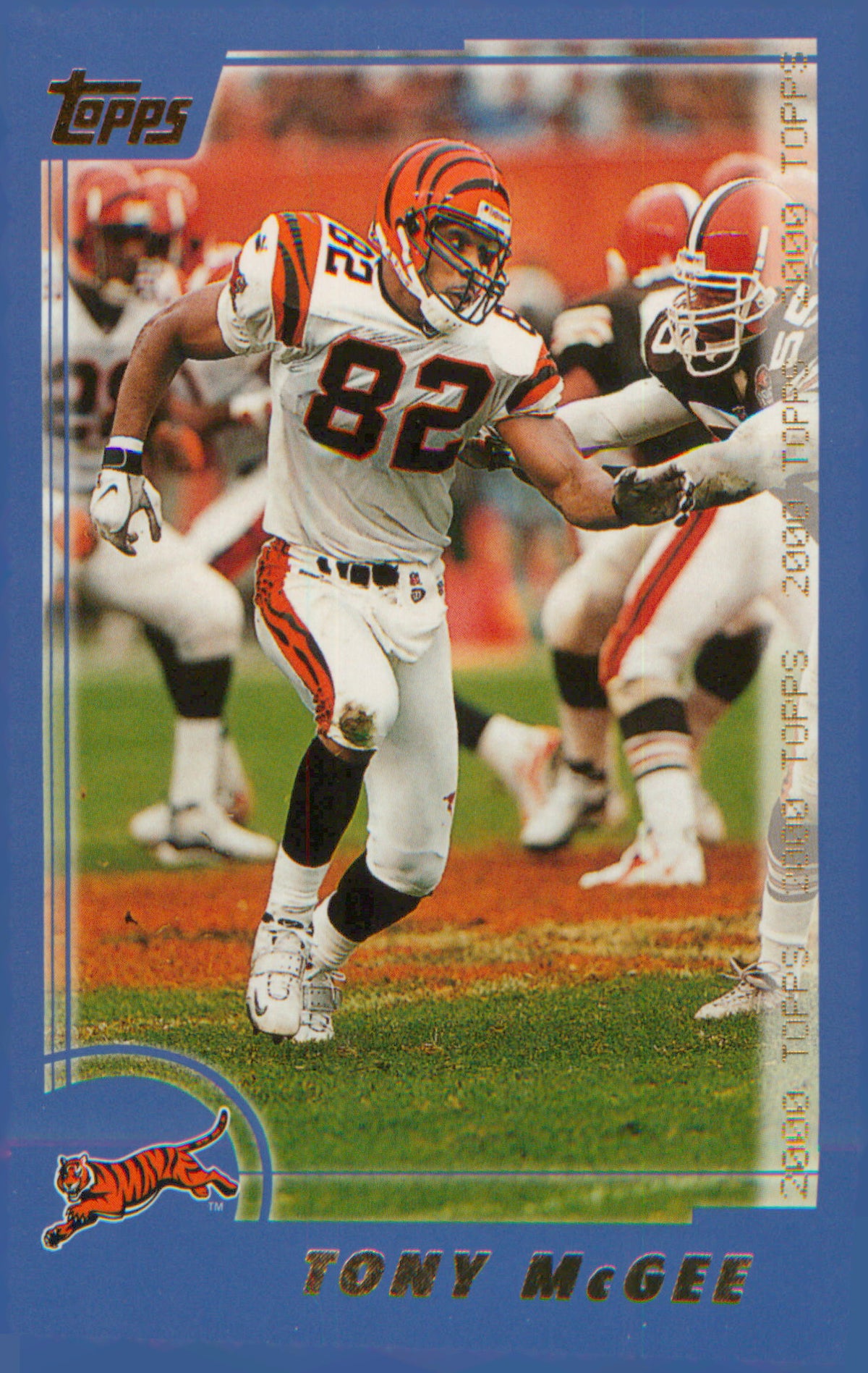 Football 2000 Topps #141 Tony McGee