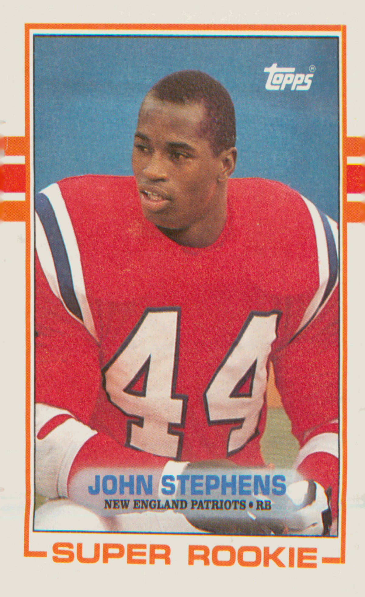1989 Topps Super Rookie #194 John Stephens RC RC
