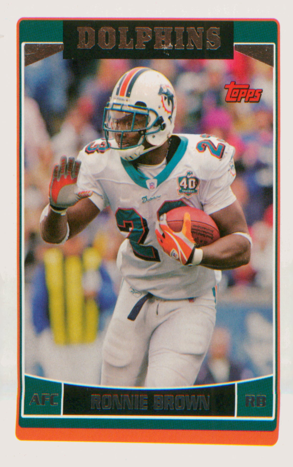 Football 2006 Topps #137 Ronnie Brown