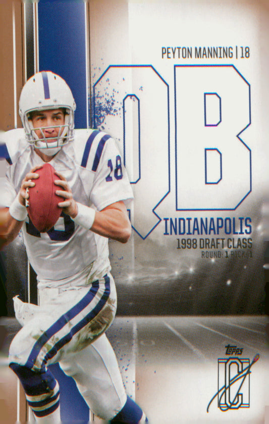 Football 2024 Topps Signature Class Bronze #20 Peyton Manning