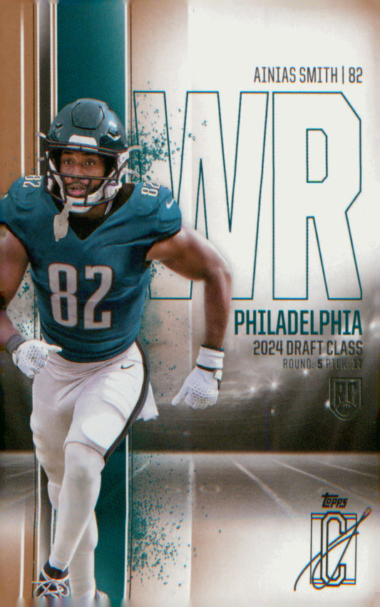 2024 Topps Signature Class Bronze #168 Ainias Smith RC RC