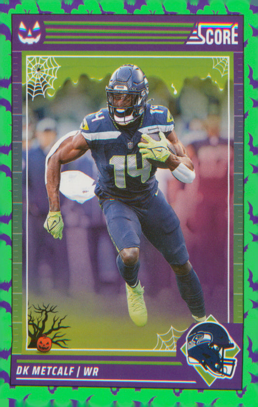 Football 2024 Score-A-Treat Green Bats #256 DK Metcalf