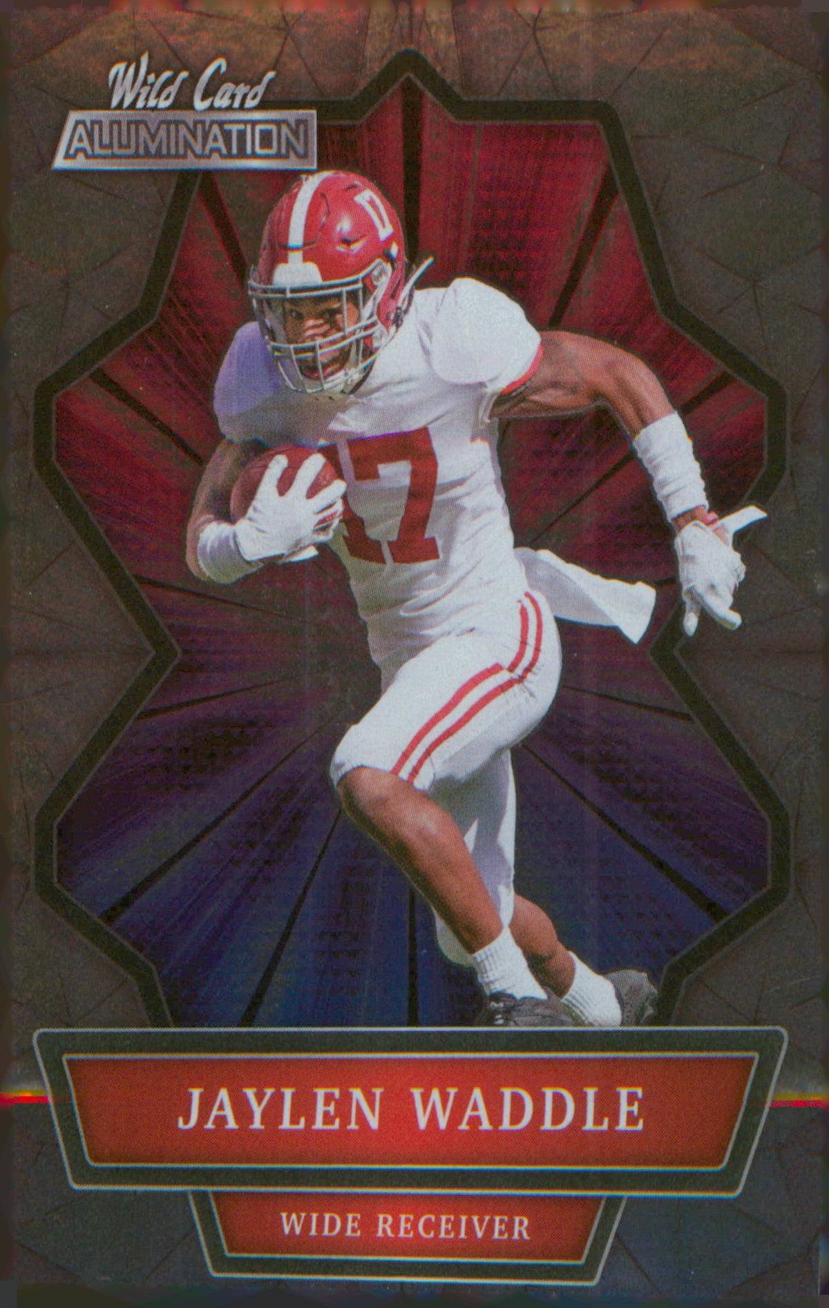 Football 2021 Wild Card Alumination Silver #ABC-12 Jaylen Waddle