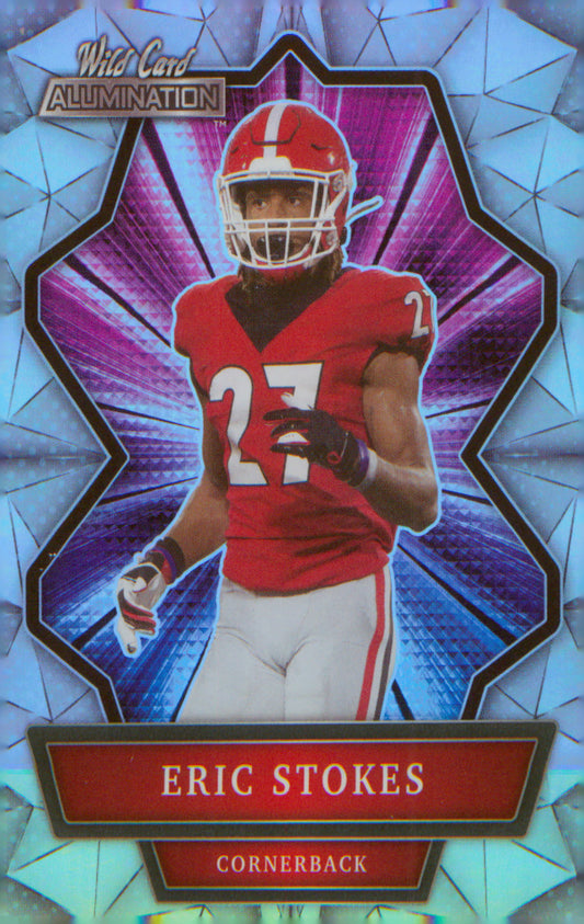 Football 2021 Wild Card Alumination Silver #ABC-18 Eric Stokes