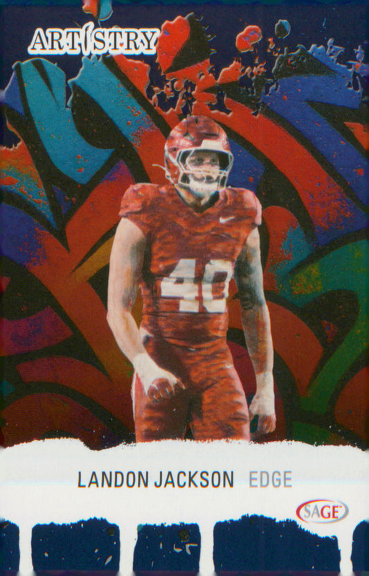 Football 2025 SAGE Artistry #35 Landon Jackson