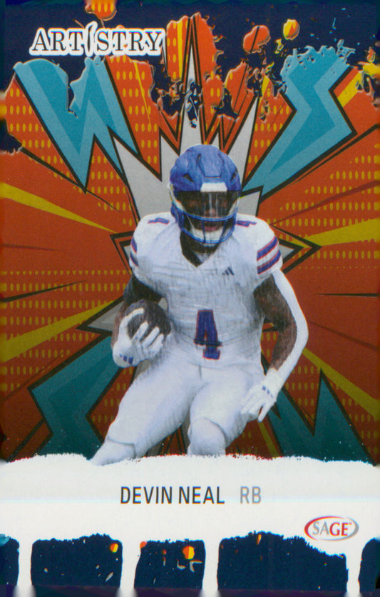 Football 2025 SAGE Artistry #57 Devin Neal