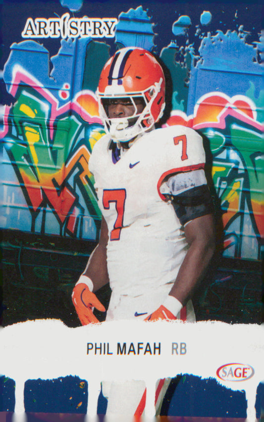 Football 2025 SAGE Artistry #13 Phil Mafah