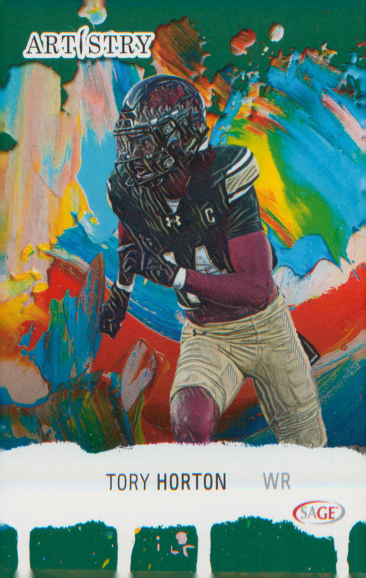 Football 2025 SAGE Artistry #81 Tory Horton