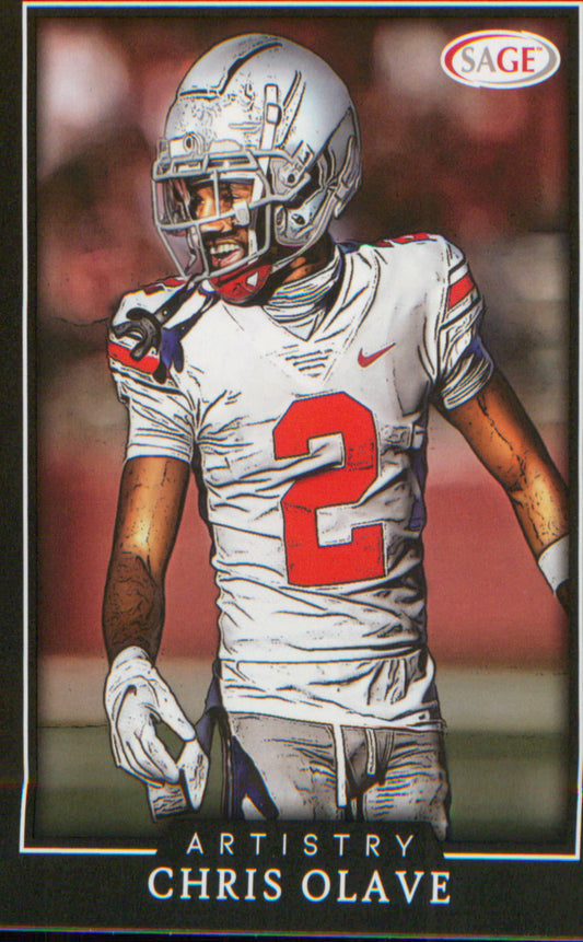 Football 2022 SAGE Artistry #39 Chris Olave