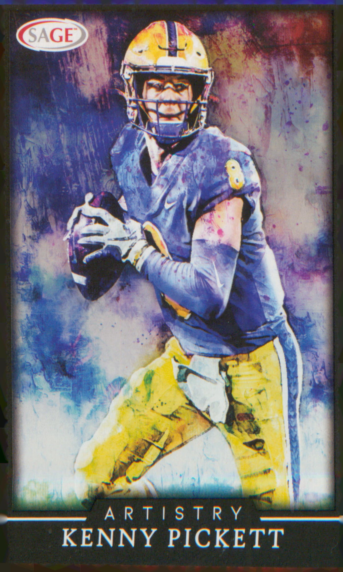 Football 2022 SAGE Artistry #ART-KP Kenny Pickett