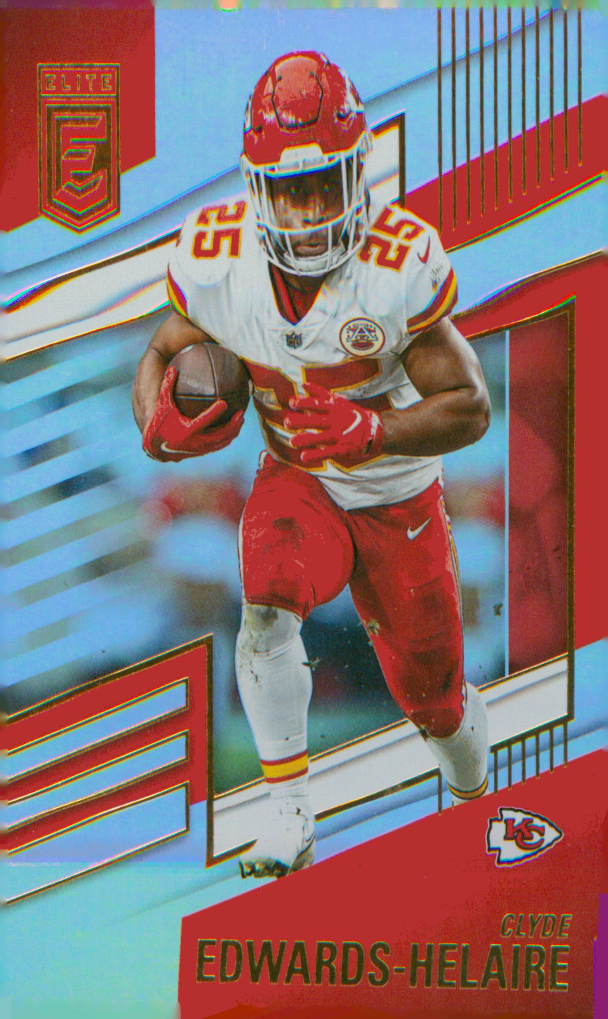 2022 Donruss Elite #92 Clyde Edwards-Helaire
