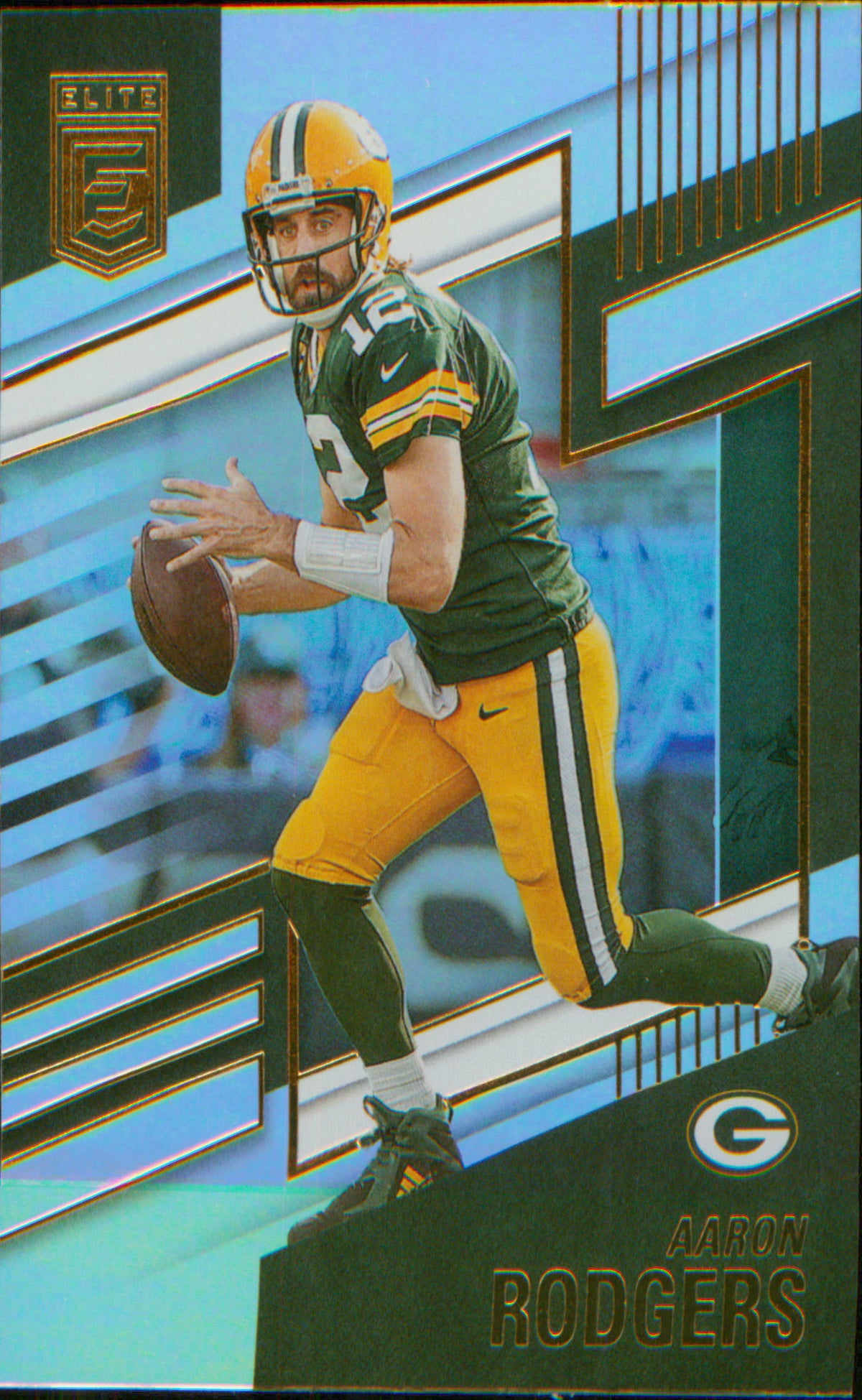 2022 Donruss Elite Green #73 Aaron Rodgers
