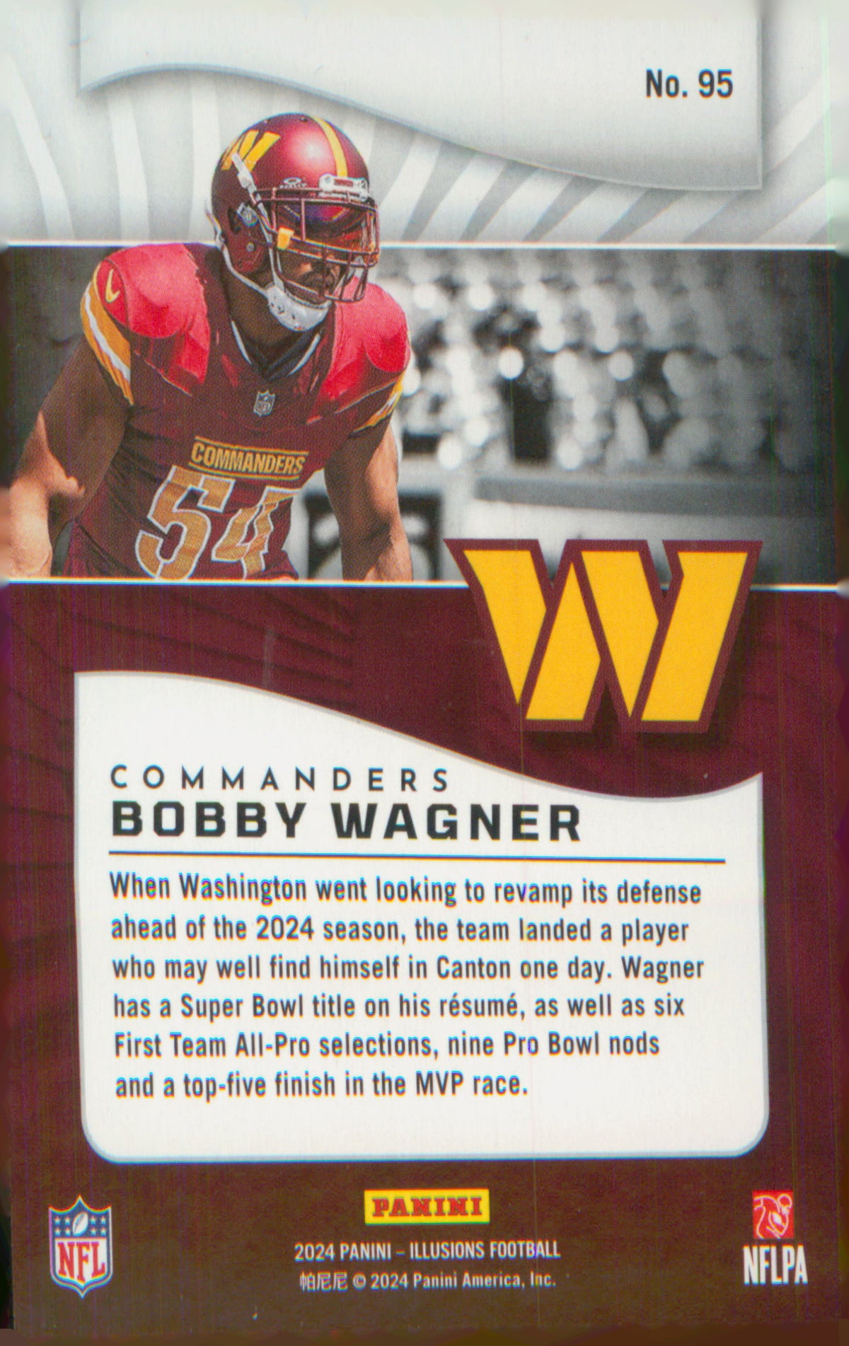 2024 Panini Illusions Retail #95 Bobby Wagner