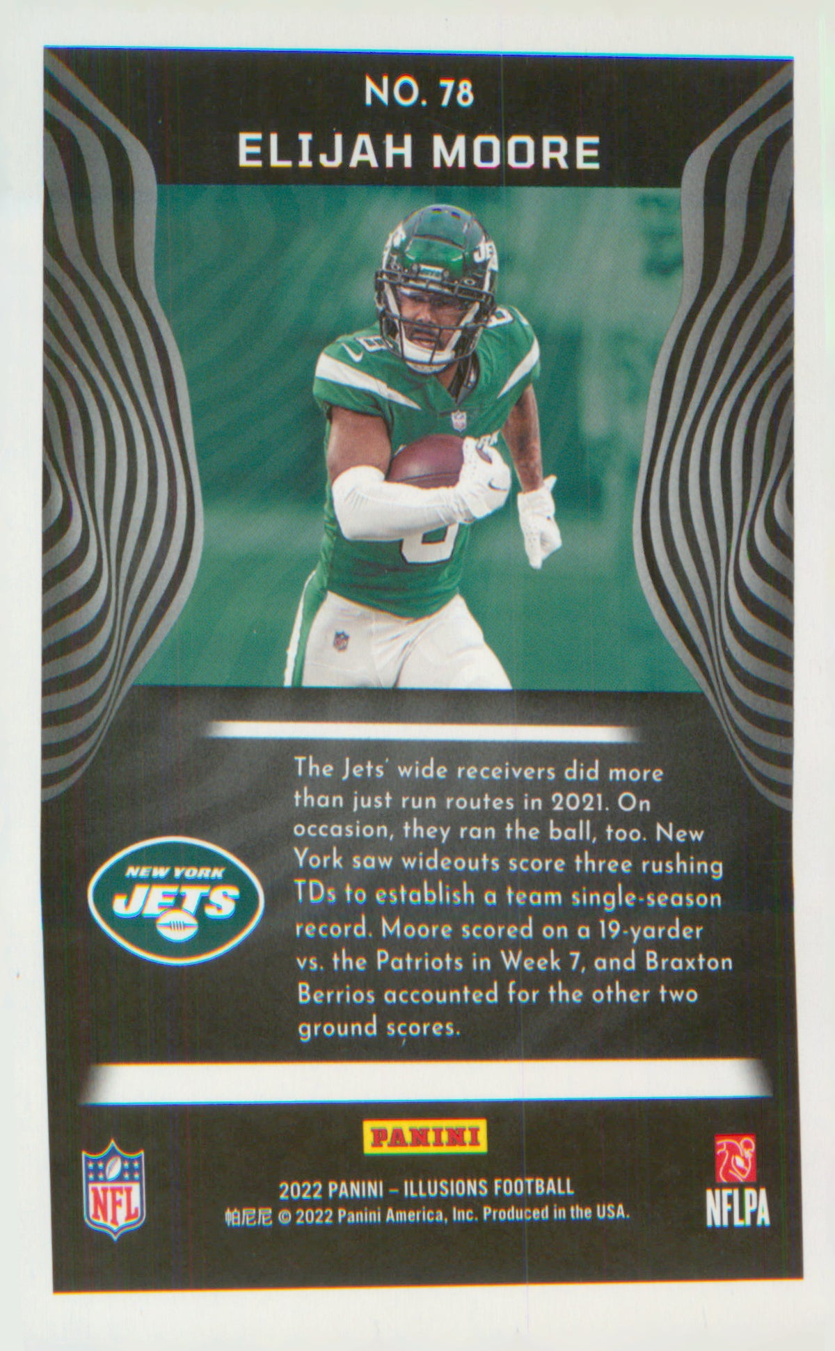 2022 Panini Illusions Retail #78 Elijah Moore