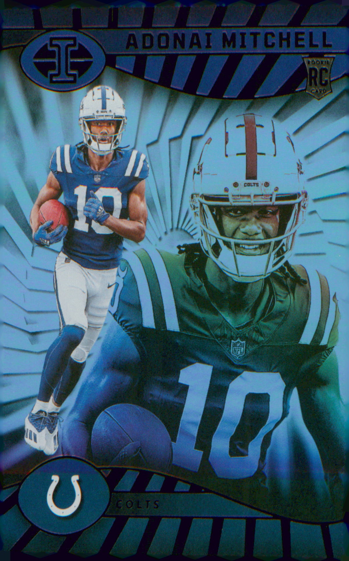 2024 Panini Illusions #36 Adonai Mitchell RC RC
