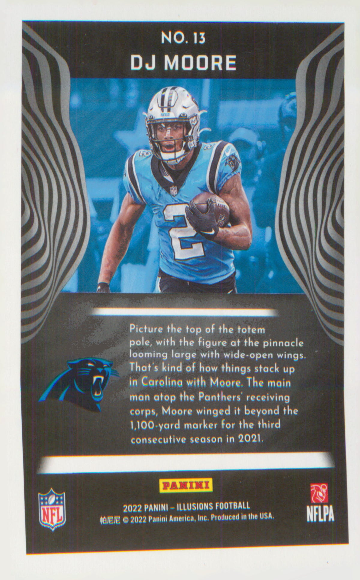 2022 Panini Illusions Retail #13 DJ Moore