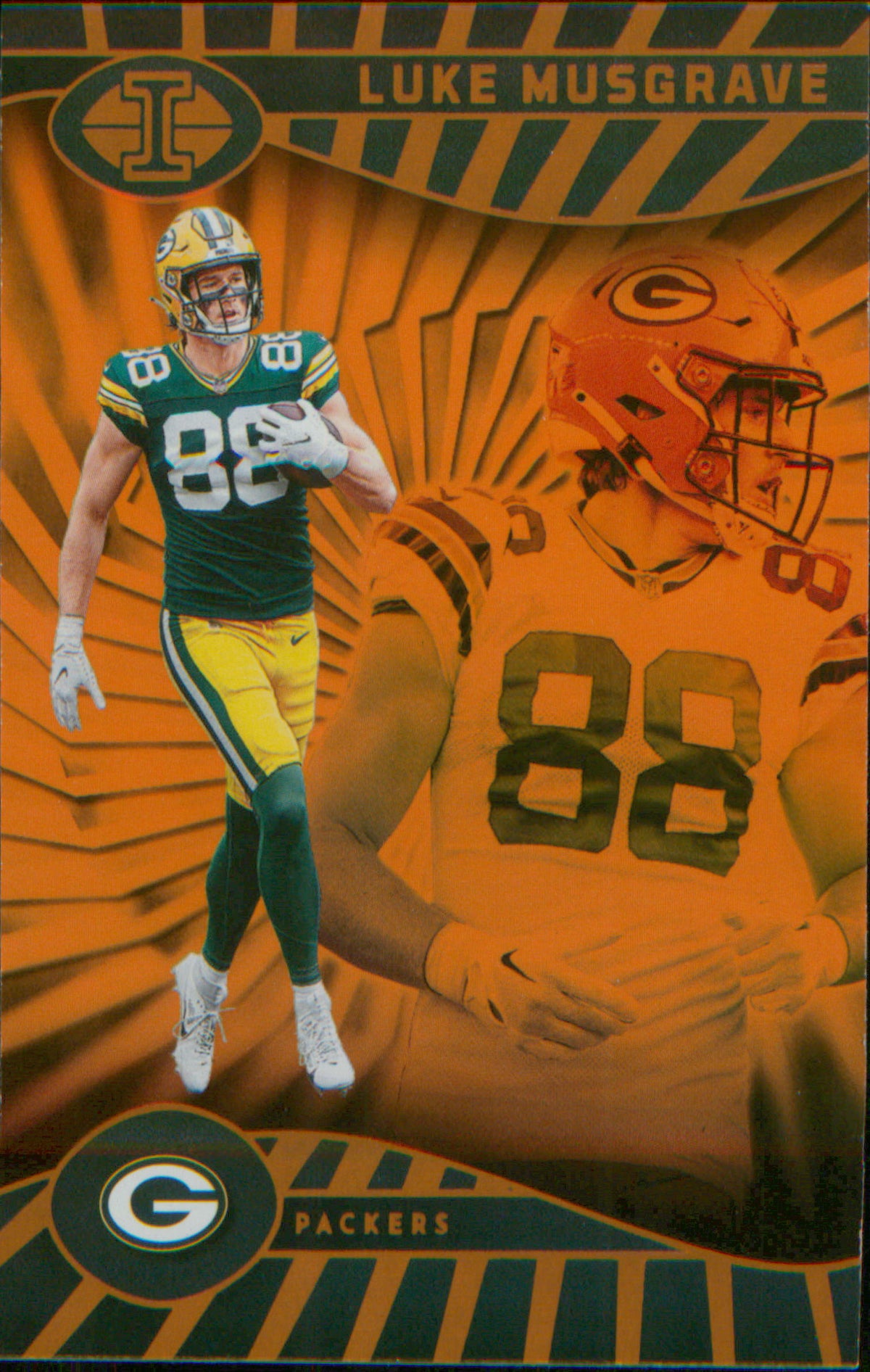 2024 Panini Illusions Orange Trophy Collection #31 Luke Musgrave