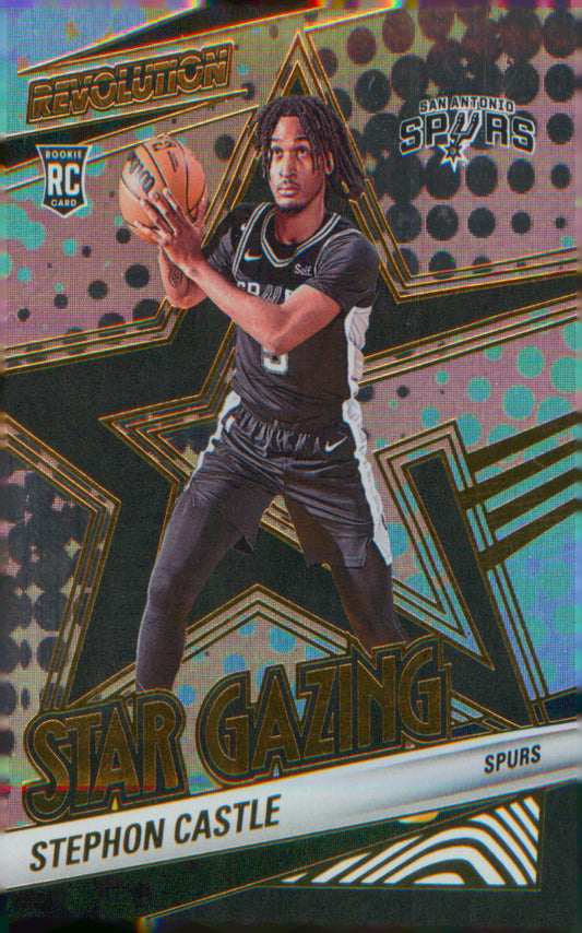 2024-25 Panini Revolution Star Gazing #4 Stephon Castle