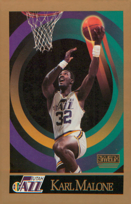 1990-91 SkyBox #282 Karl Malone