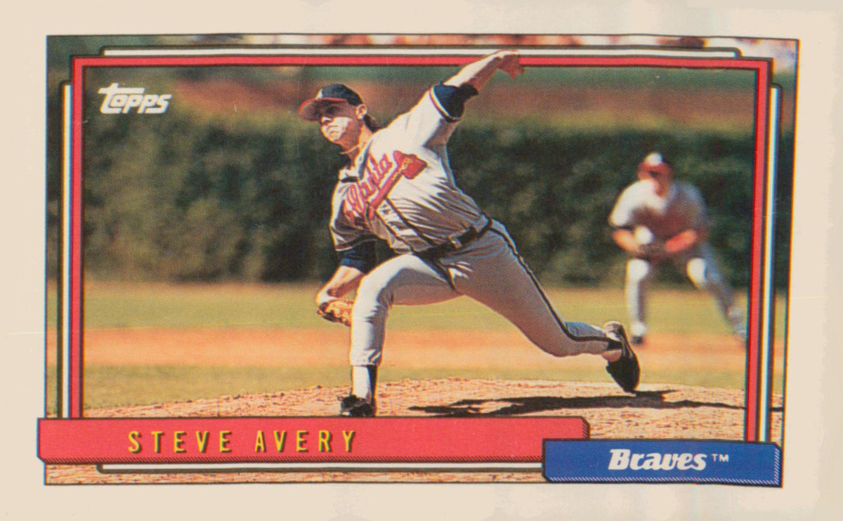 1992 Topps #574 Steve Avery