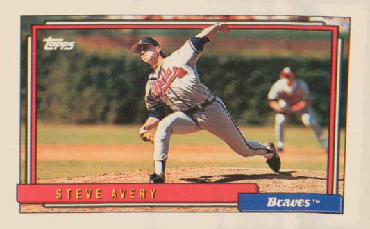 1992 Topps #574 Steve Avery