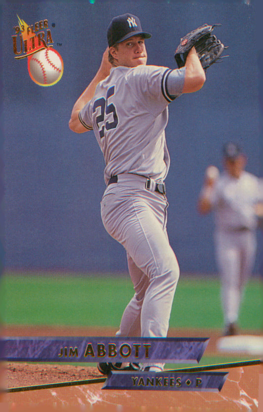 1993 Ultra #590 Jim Abbott