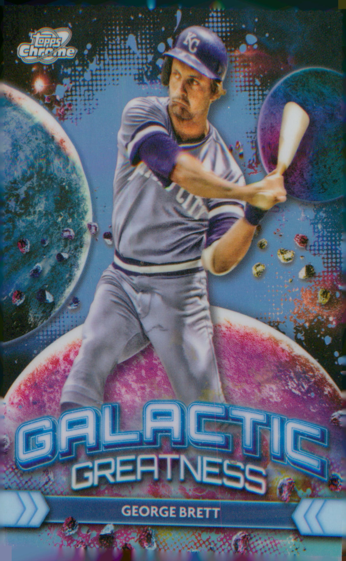 2024 Topps Chrome Cosmic Galactic Greatness #GG-7 George Brett