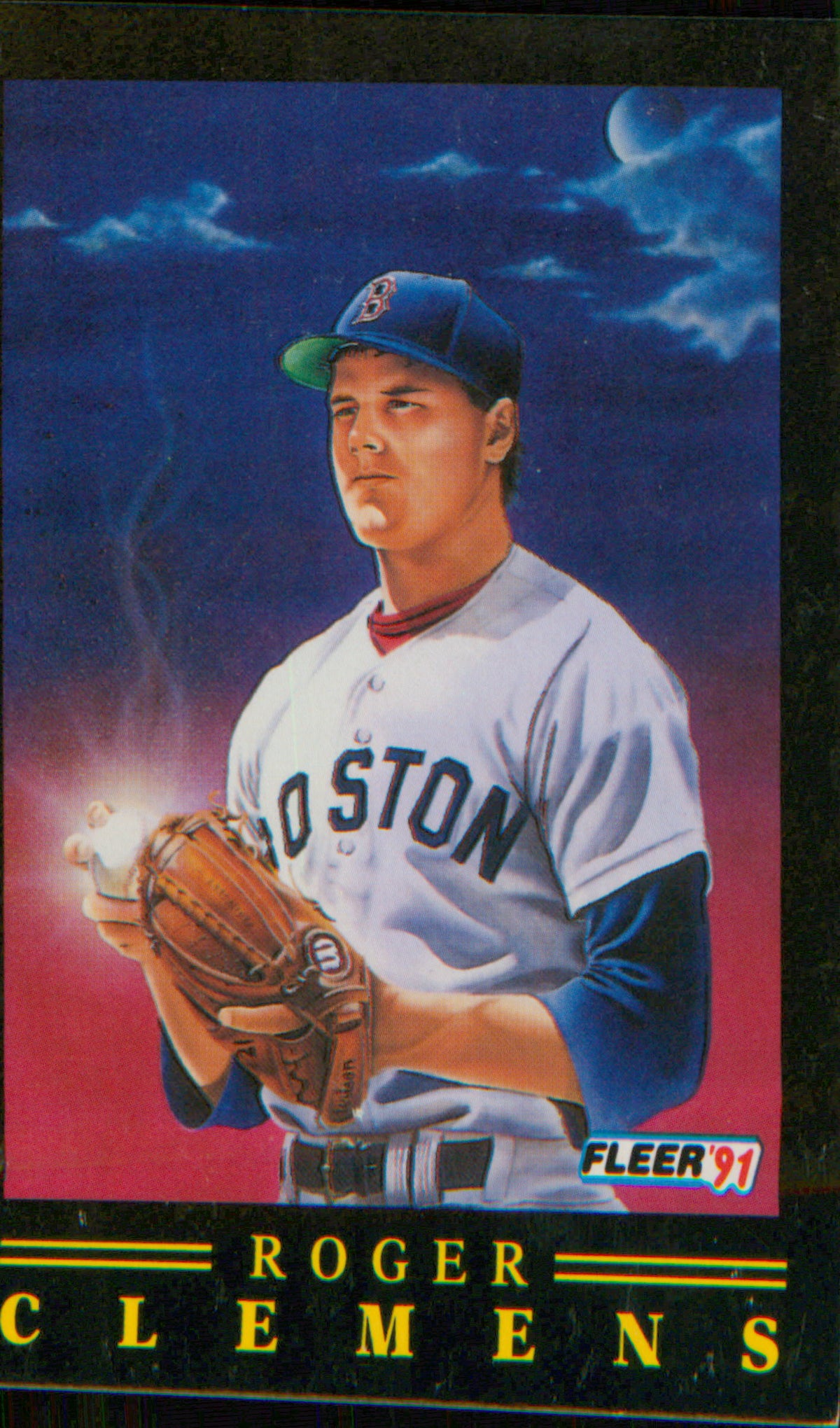 1991 Fleer Pro-Visions #9 Roger Clemens