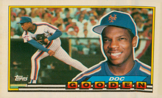 1989 Topps Big #304 Doc Gooden