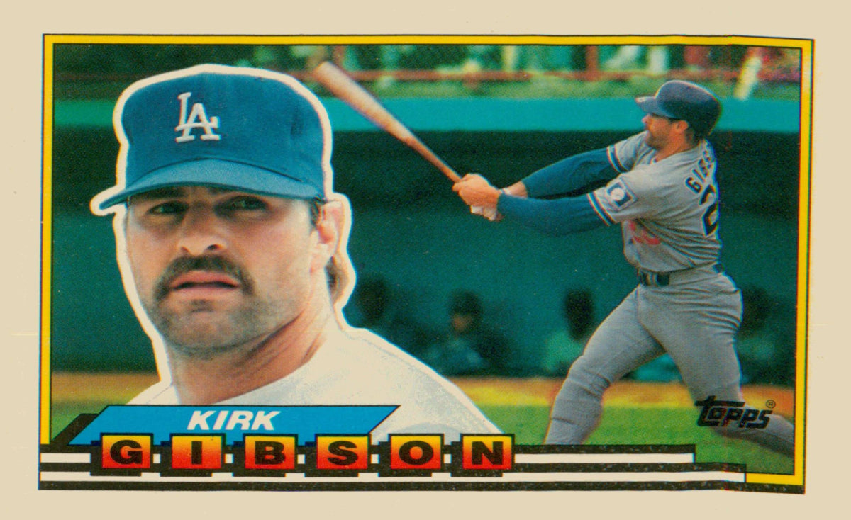 1989 Topps Big #299b Kirk Gibson