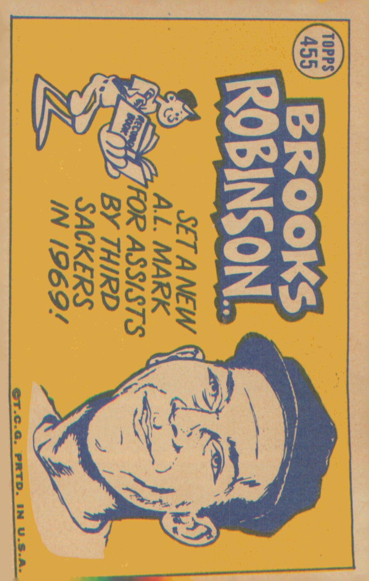 1970 Topps #455 Brooks Robinson
