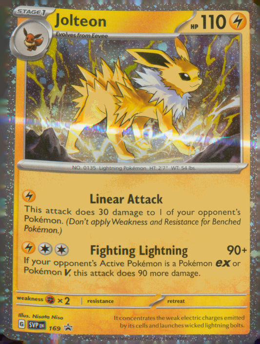SV: Scarlet & Violet Promo Cards #169 Jolteon Rare, Holo