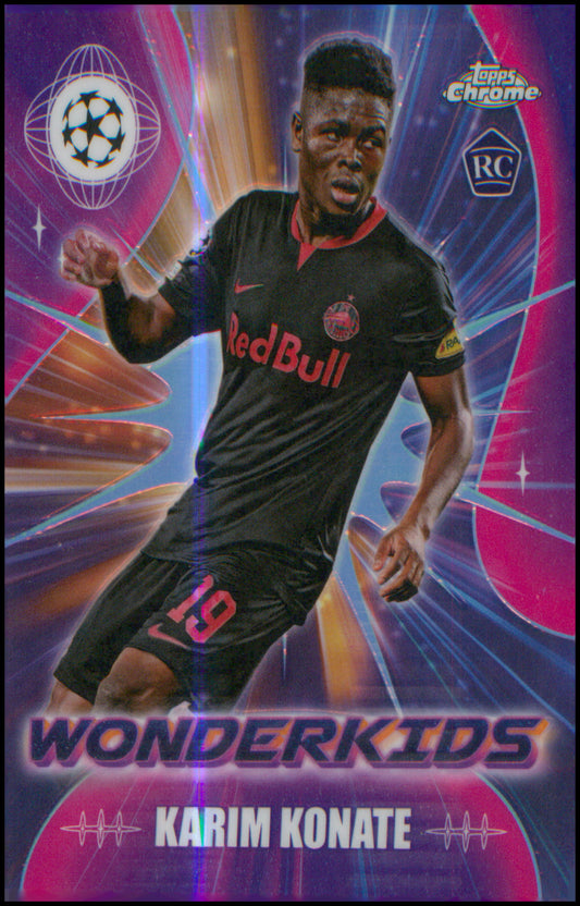 2023-24 Topps Chrome UEFA Club Competitions Wonderkids #WK-8 Karim Konate