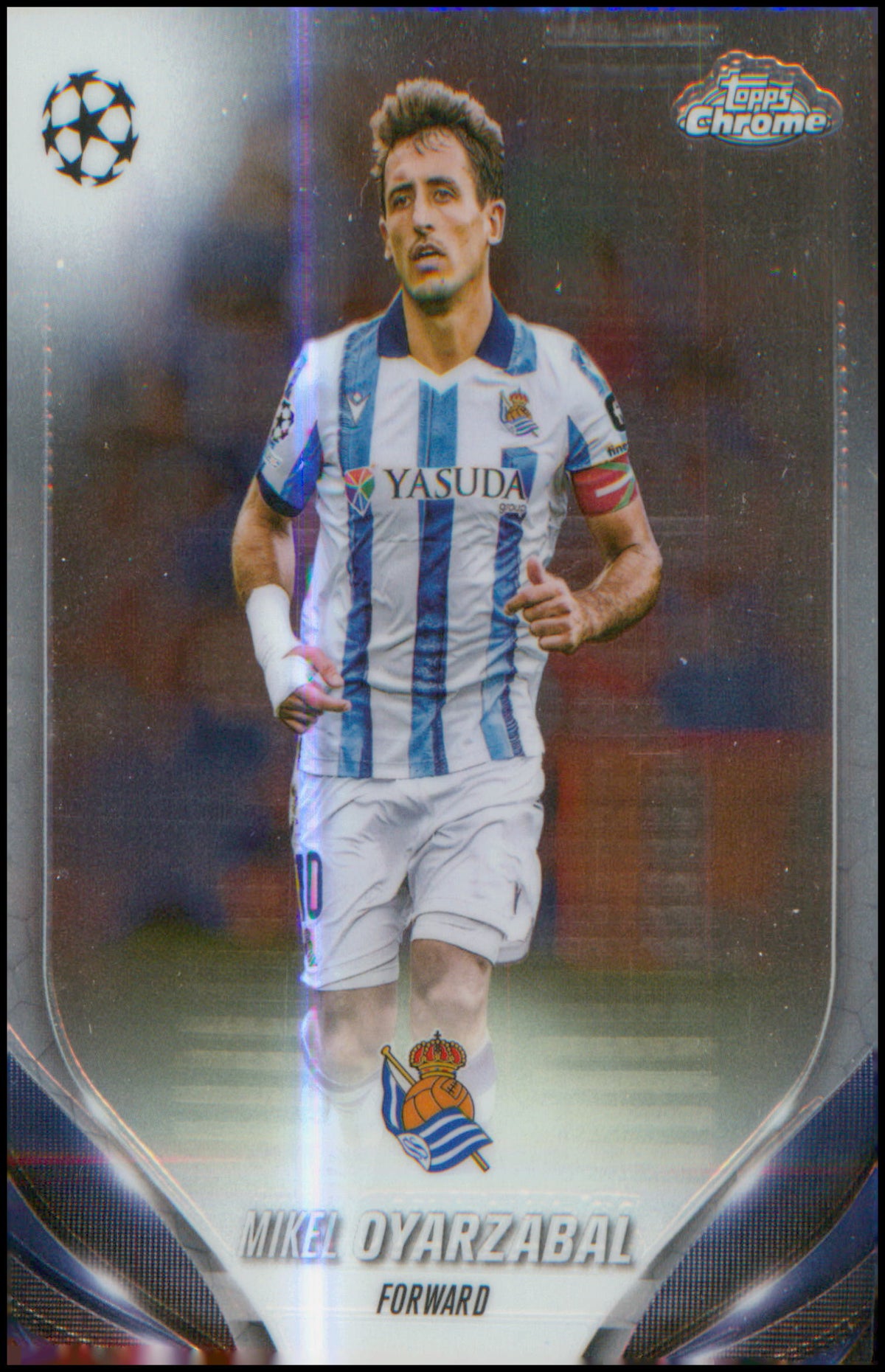 2023-24 Topps Chrome UEFA Club Competitions #94 Mikel Oyarzabal