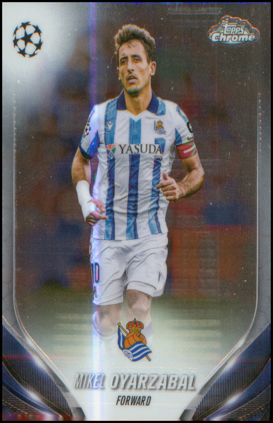 2023-24 Topps Chrome UEFA Club Competitions #94 Mikel Oyarzabal